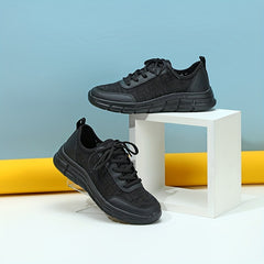 Women's Mesh Sneakers Breathable Low Top Running Shoes