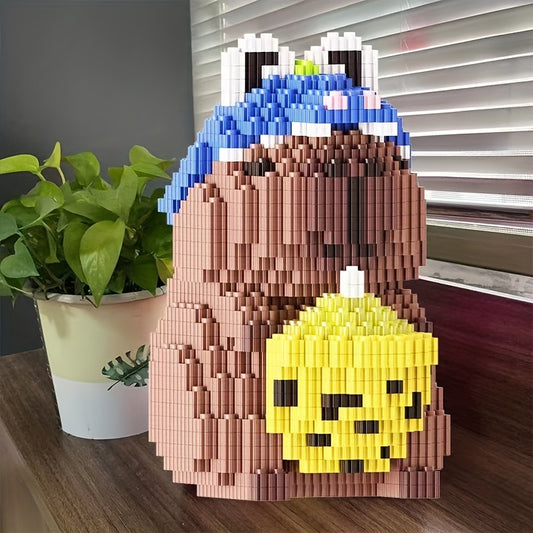 Crocodile Capybara Building Blocks 3D Puzzle Toy - Durable PP Mat