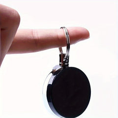 2pcs Retractable Keyring Wire Rope Portable Sports Keychain