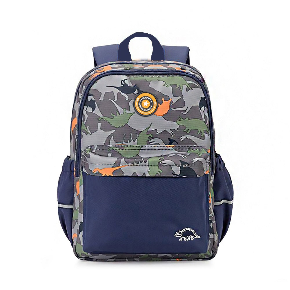 Kids Waterproof Backpack Large Capacity Dinosaur Schoolbag