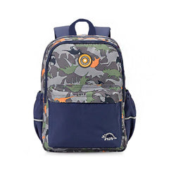 Kids Waterproof Backpack Large Capacity Dinosaur Schoolbag