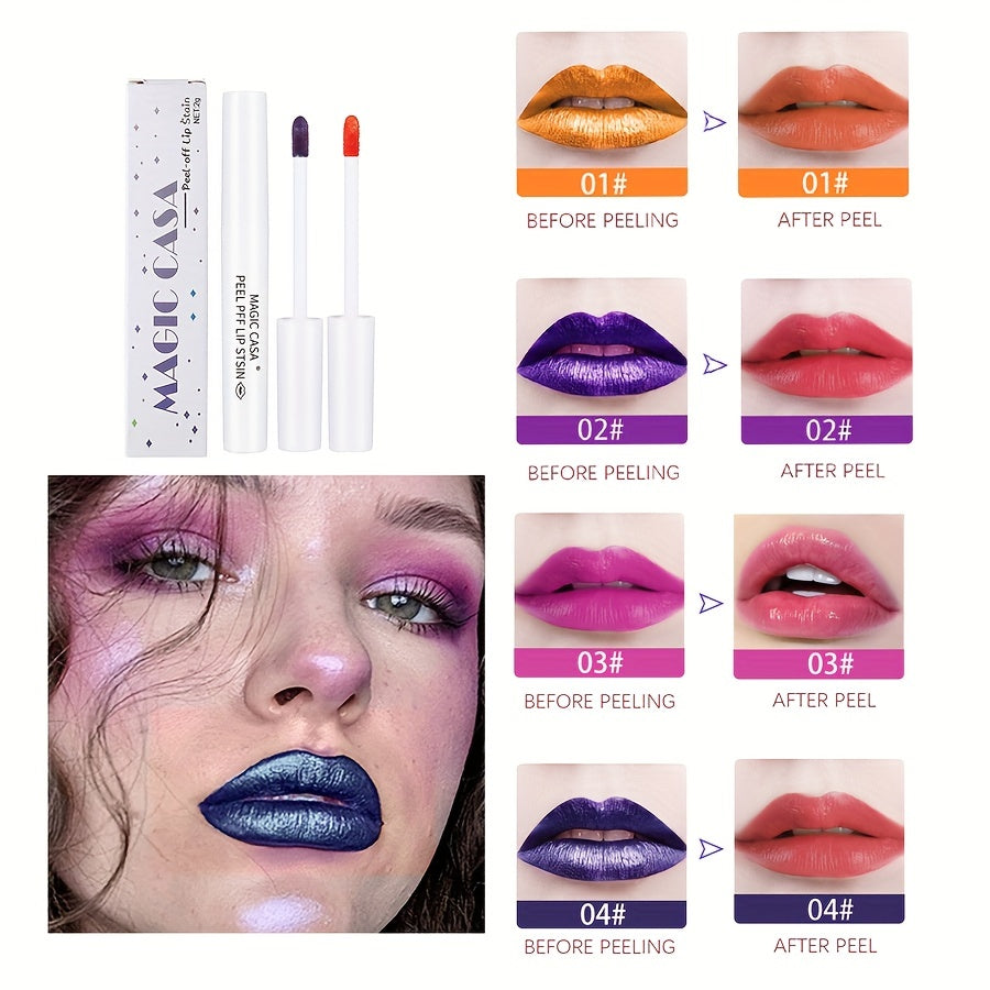 Waterproof Matte Peel Off Lipstick Stay Undertone Tint