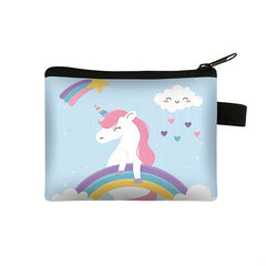 Cartoon Unicorn Coin Purse Girls Gift Coin Bag