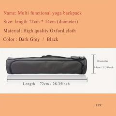 Yoga Mat Storage Bag Large Capacity Backpack