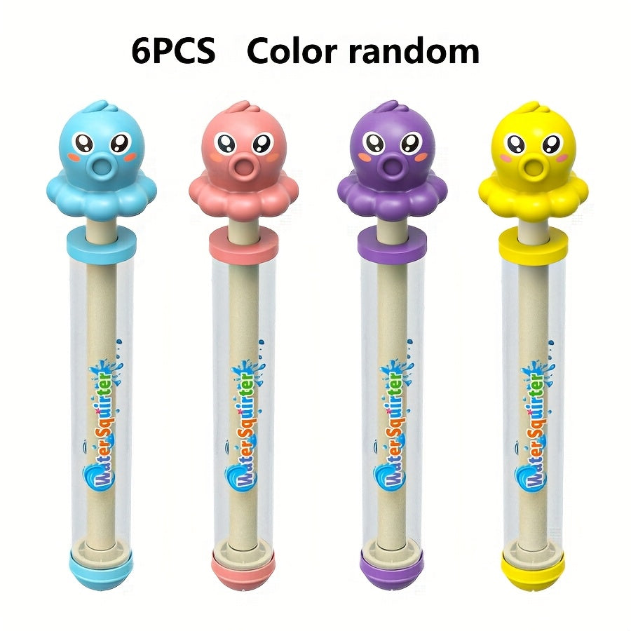 Kids Fireworks Water Gun Toy Large Capacity Pull Back Splash Water Cannon