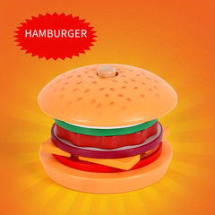 Montessori Wooden Stacking Hamburger Toy