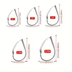 Anti Hanging Fish Hook with Worm Lure Small Accessory