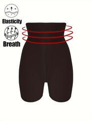 Solid Shaping Shorts Tummy Control Compression Slimming Underwear