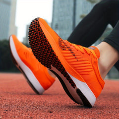 Professional Breathable Running Shoes Good Grip Comfy Non Slip Sneakers