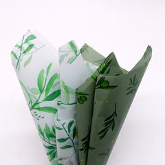 Eucalyptus Pattern Tissue Paper- Gift Wrapping DIY Crafts Party Decorations