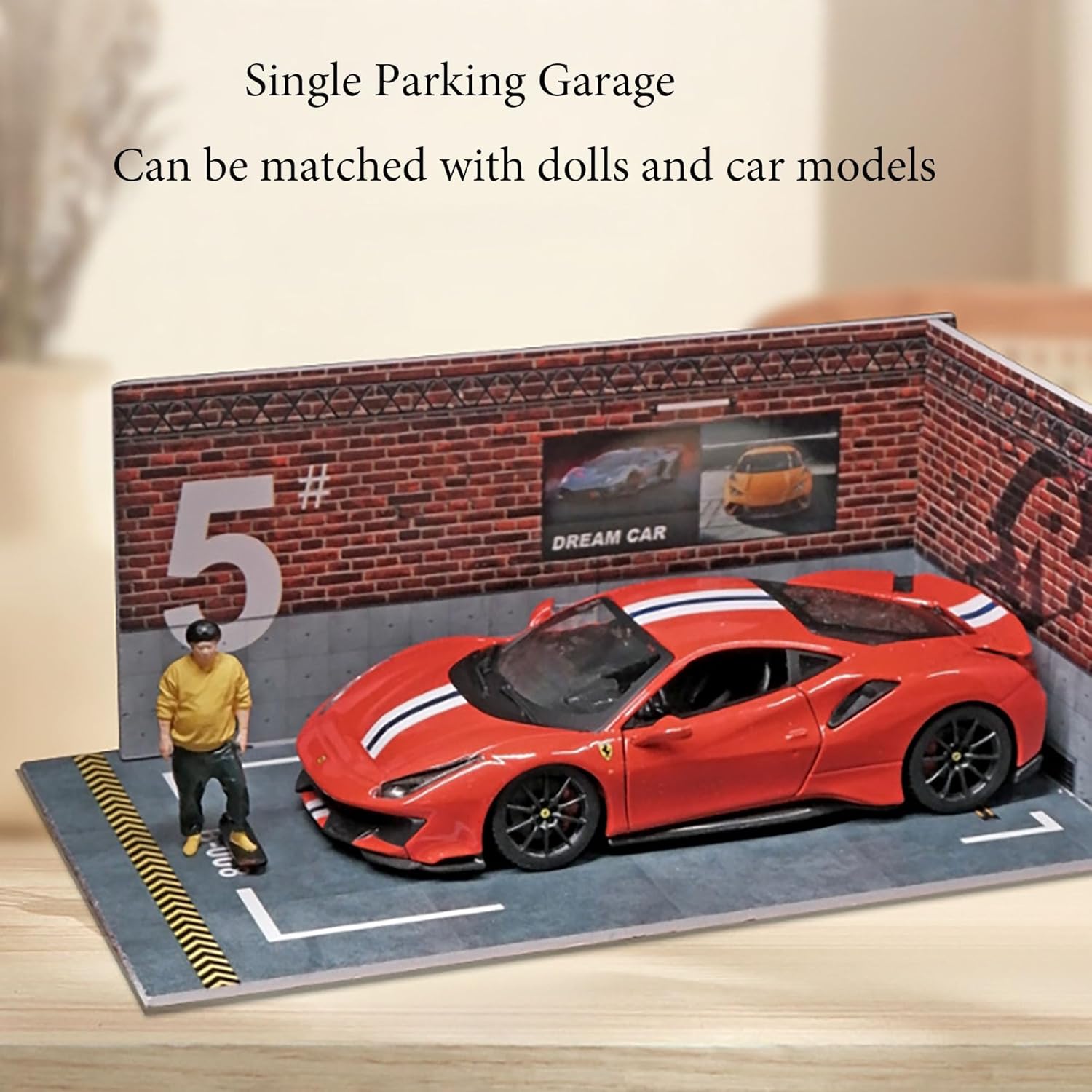1:24 Scale Parking Garage Model - Durable PVC - UV Resistant