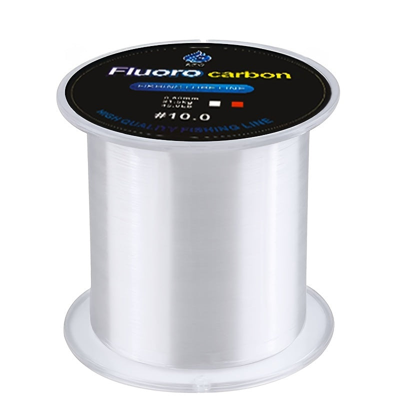 500m Fluorocarbon Fishing Line Strong Nylon Carbon Fiber Leader for Fly Fishing