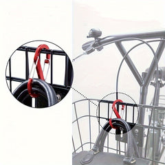 6pcs S-shaped Carabiner Outdoor Aluminum Buckle Set