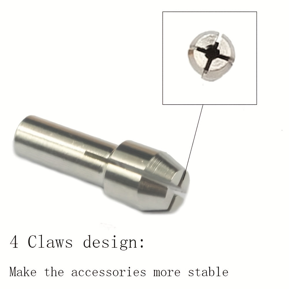 10pc Rotary Collet Set Clamping Nut For Rotary Tool Collet 1mm-3.2mm