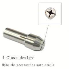 10pc Rotary Collet Set Clamping Nut For Rotary Tool Collet 1mm-3.2mm