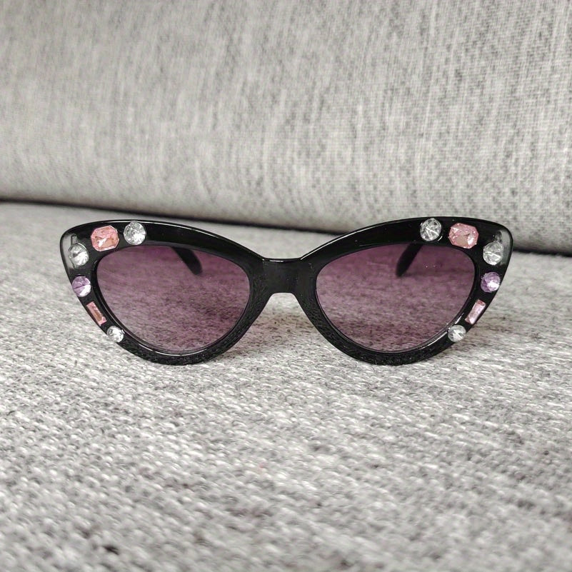 Cat Eye Frame Sun Protection Sunglasses for Teens