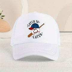 Kid's Sunshade Mesh Baseball Cap for Outdoor Sport