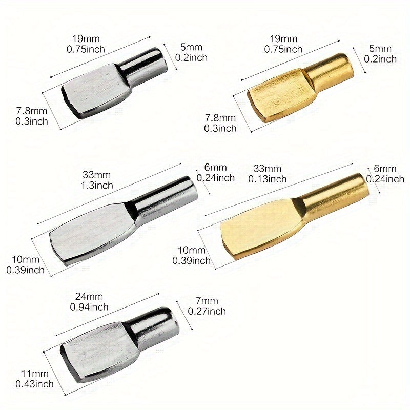 Cabinet Shelf Pegs Kitchen Shelf Clips Bracket Support Pegs - 20 40 80pcs