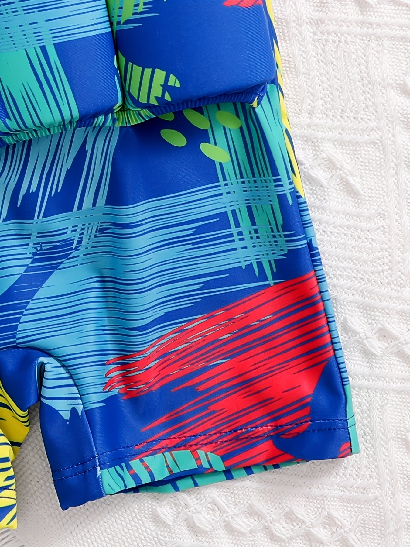 Comfy Toddler Swimwear Floating One Piece Swimsuit for Kids
