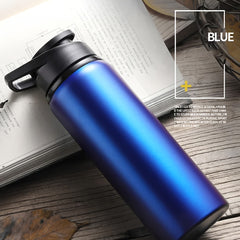 700ml Stainless Steel Water Bottle Large Capacity for Sports Cycling Travel