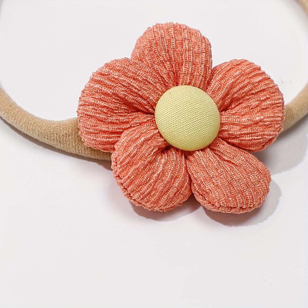 Cute Flower Hair Tie for Kids, Ideal for Babies & Toddlers