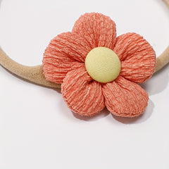Cute Flower Hair Tie for Kids, Ideal for Babies & Toddlers