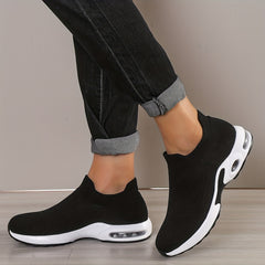 Women's Running Shoes Slip On Air Cushion Breathable Dance Shoes