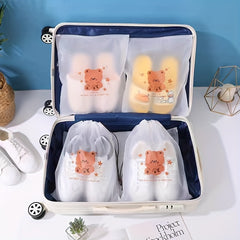 Portable Travel Shoes Storage Bag Lightweight Dustproof Organizer