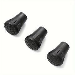 Rubber Feet Trekking Pole Tips Replacement Protectors for Hiking Walking Sticks