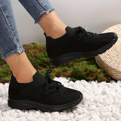 Women's Comfortable Road Running Shoes Breathable Mesh Soft Sole Lightweight