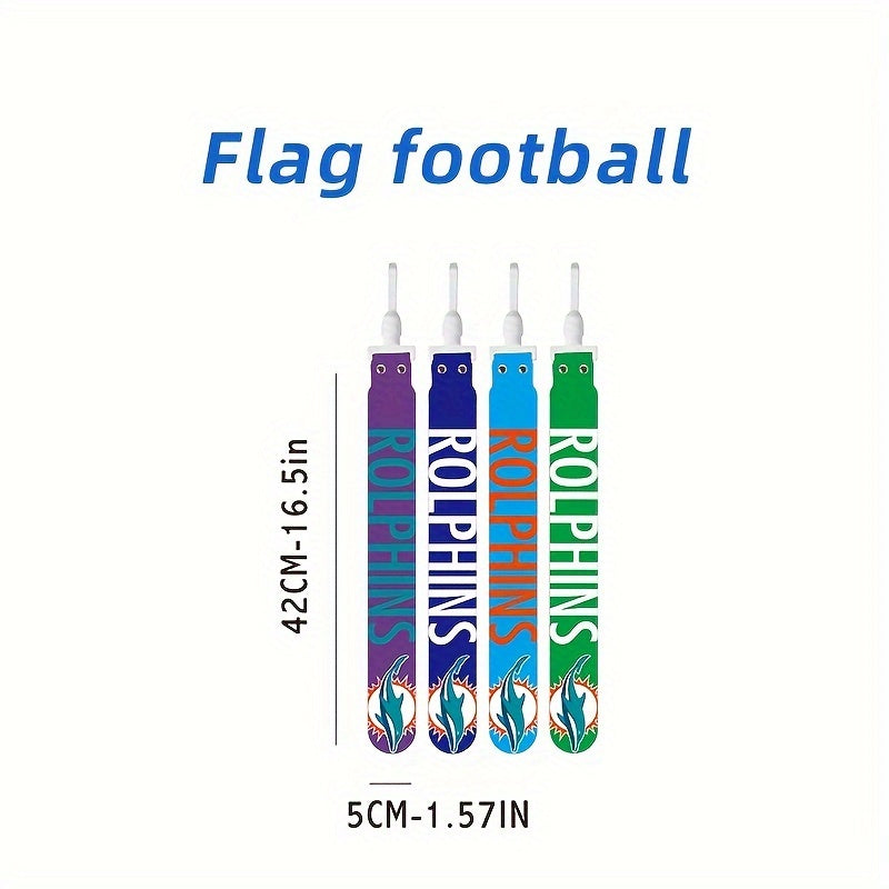 Dolphin Waist Flag Rugby Football Flag With Buckle