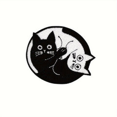 Funny Cat Morale Patch Hook and loop Range Bag Patch Tactical Hat Patch