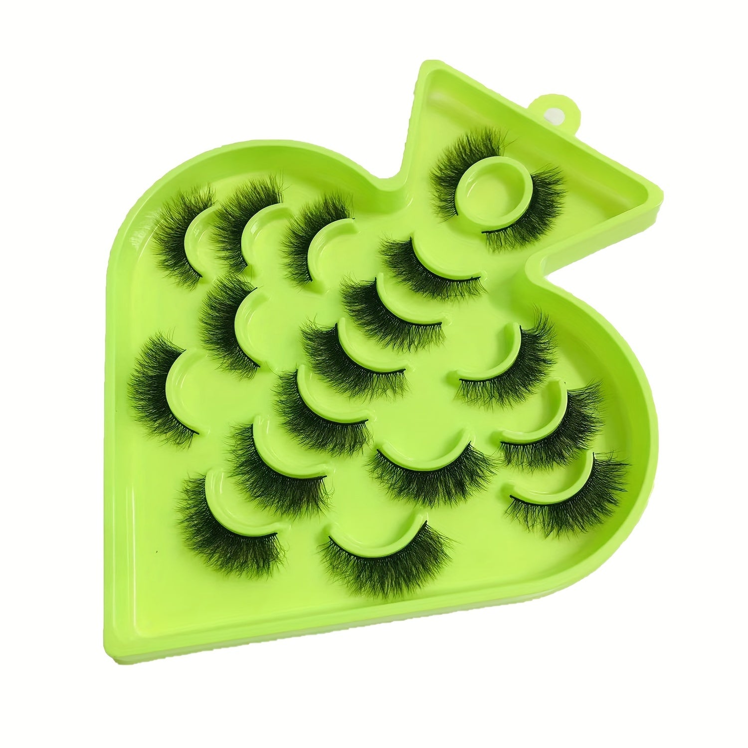 9 Pairs Natural Faux Mink Fluffy False Eyelashes