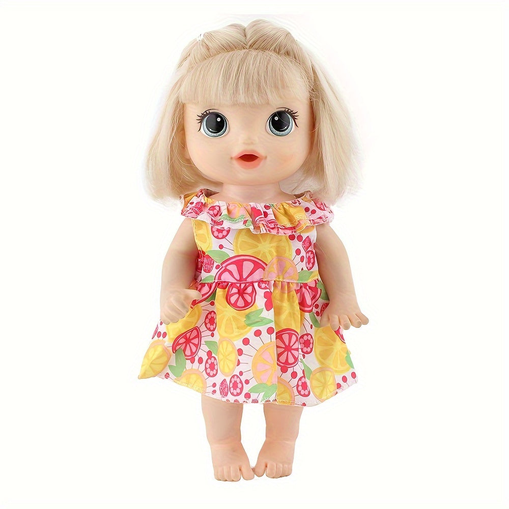 12 Inch Recycled Doll Clothes Dress Set