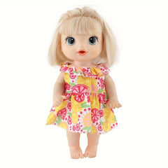 12 Inch Recycled Doll Clothes Dress Set