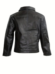 Stylish Windbreaker Jacket for Kids Spring Autumn Outwear Zipper Coat