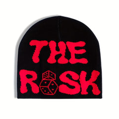 Unisex Hip Hop Knit Beanie Y2K Stretch Coldproof Hat Fashionable Foldable Hat