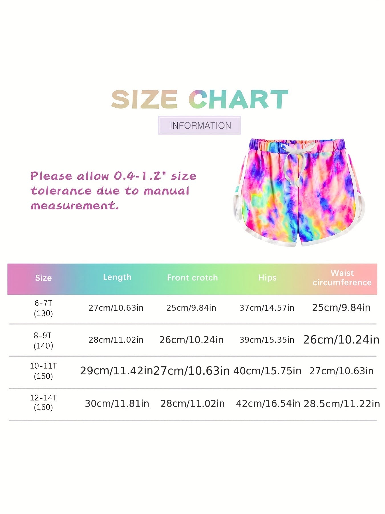 3pcs Girls Athletic Shorts Printed Kids Running Shorts