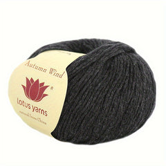 2pcs Fingering Weight Yarn 90% Cotton 10% Cashmere Blend for Hand Knitting Croch