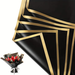 Waterproof Flower Wrapping Paper Floral Bouquet Supplies Wedding Birthday Gift