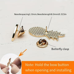 Girls Couple Brooch Set, Creative Pins for Bags and Clothes