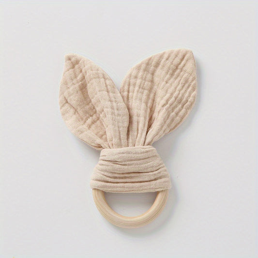 Baby Comfort Towel Doll Plush Rabbit Ear Shape Suitable for 0-3 Years Old