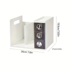 Desktop Storage Box Student Desk Stationery Finishing Box Office Shelf
