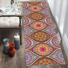 Boho Persian Runner Rug Extra Long Indoor Outdoor Carpet Rugs Mats Low Pile Vint