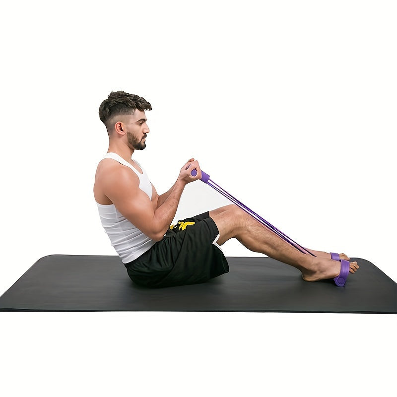 Fitness Resistance Bands Yoga TPE Pedal Puller Sit up Exercise