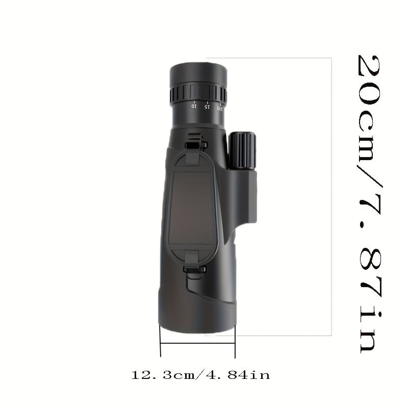 30X50 HD Zoom Monocular IPX7 Waterproof For Outdoor Sports Hiking