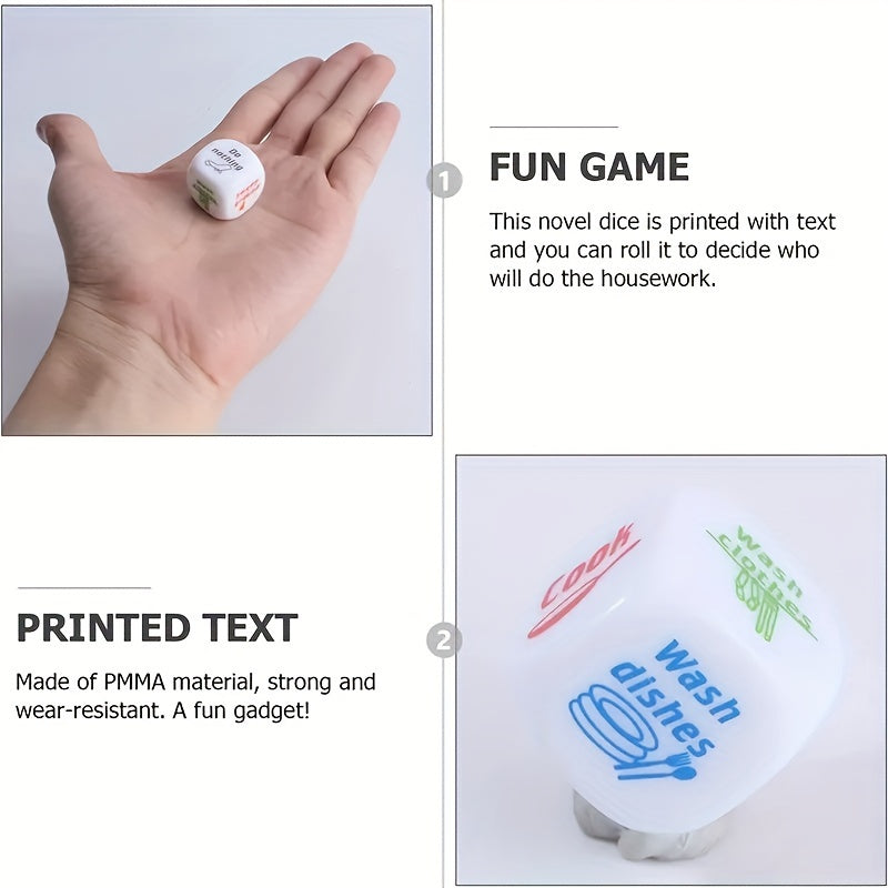 2PCS Novel Dice Games Creative Birthday Party Supplies