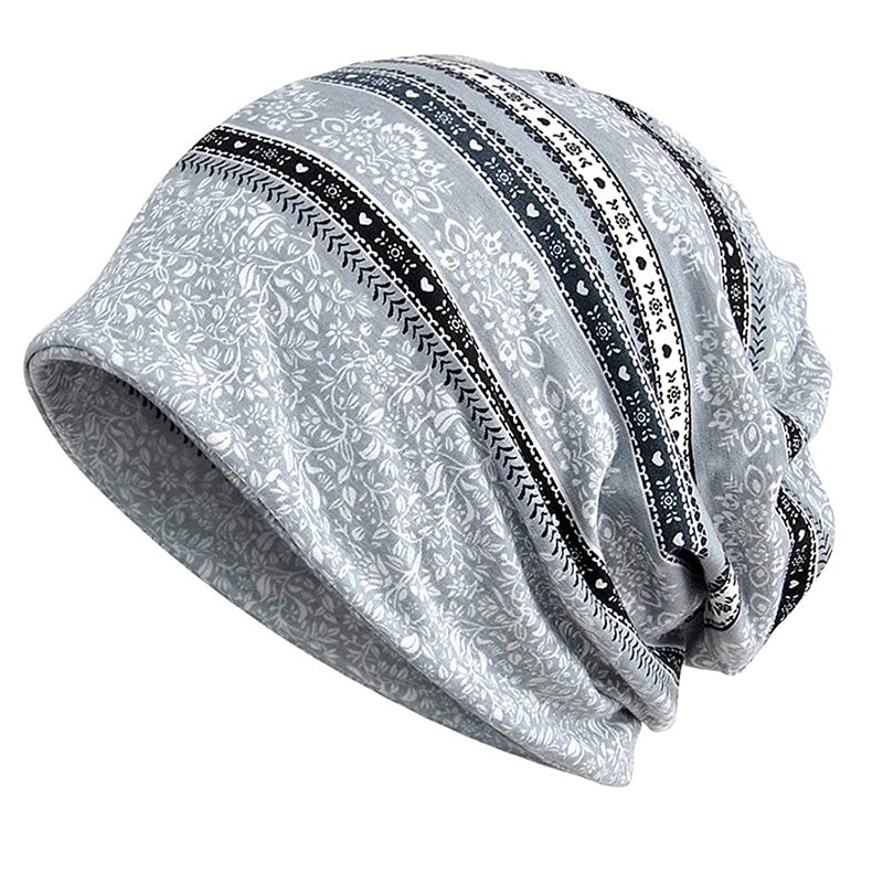 Chemo Head Beanie Turban Hat Head Cover Cap Elastic Christmas Hat