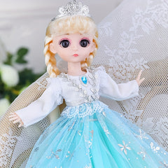 8in Doll Set Girl Toy Surprise Doll with Dress Pink Party Gift for Girls