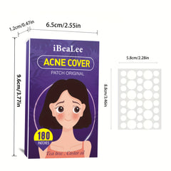 Acne Patches Hydrocolloid Zit Cover Blemish Spot Stickers Face Skin